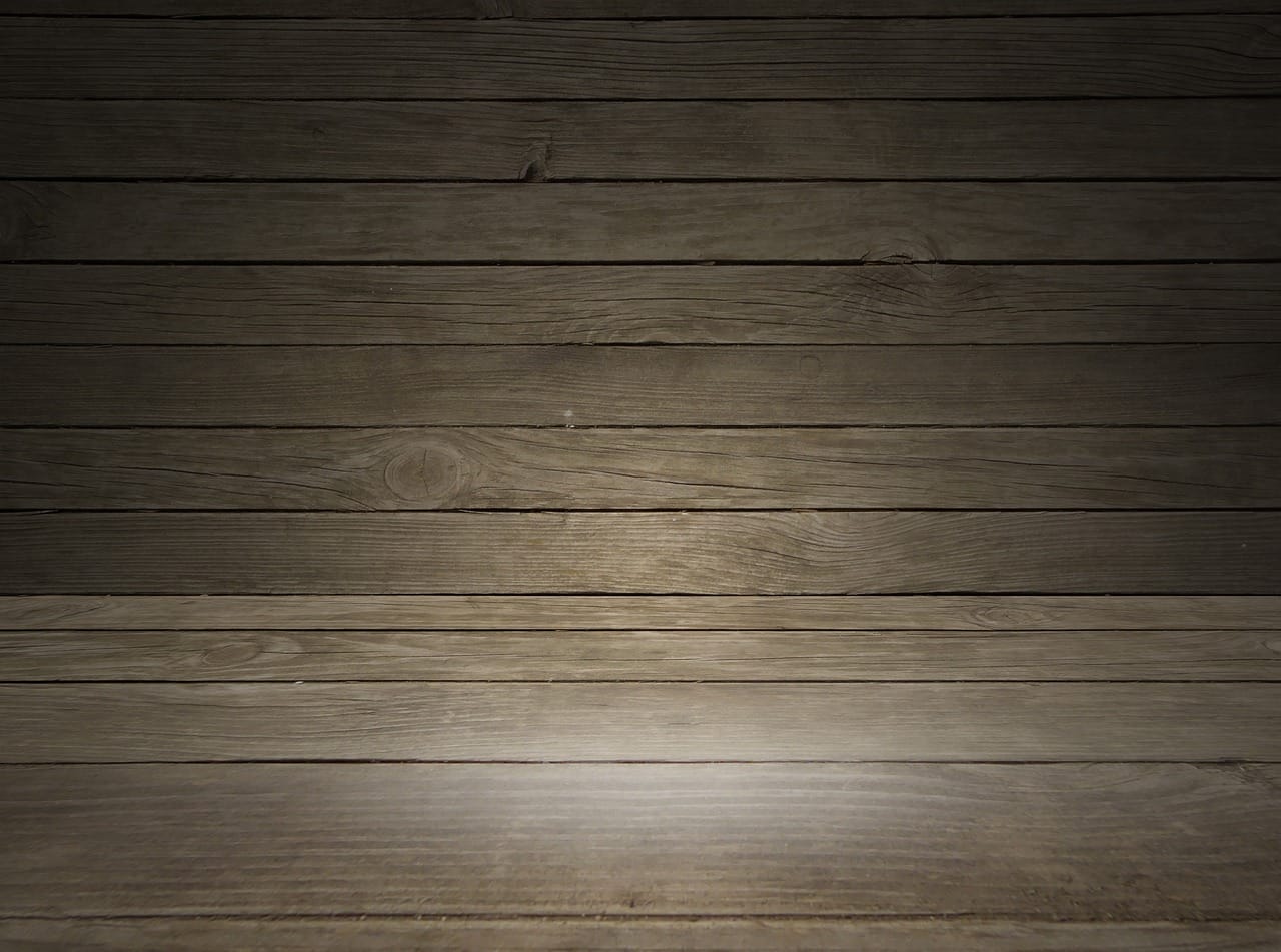 Oiled oak darkens slowly and shows the history of the home.