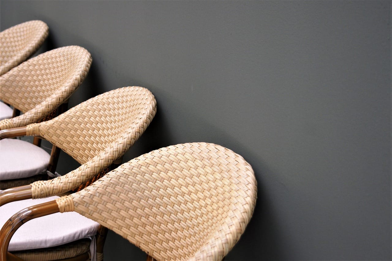 Rattan is light enough to move and strong enough to sit on every day.