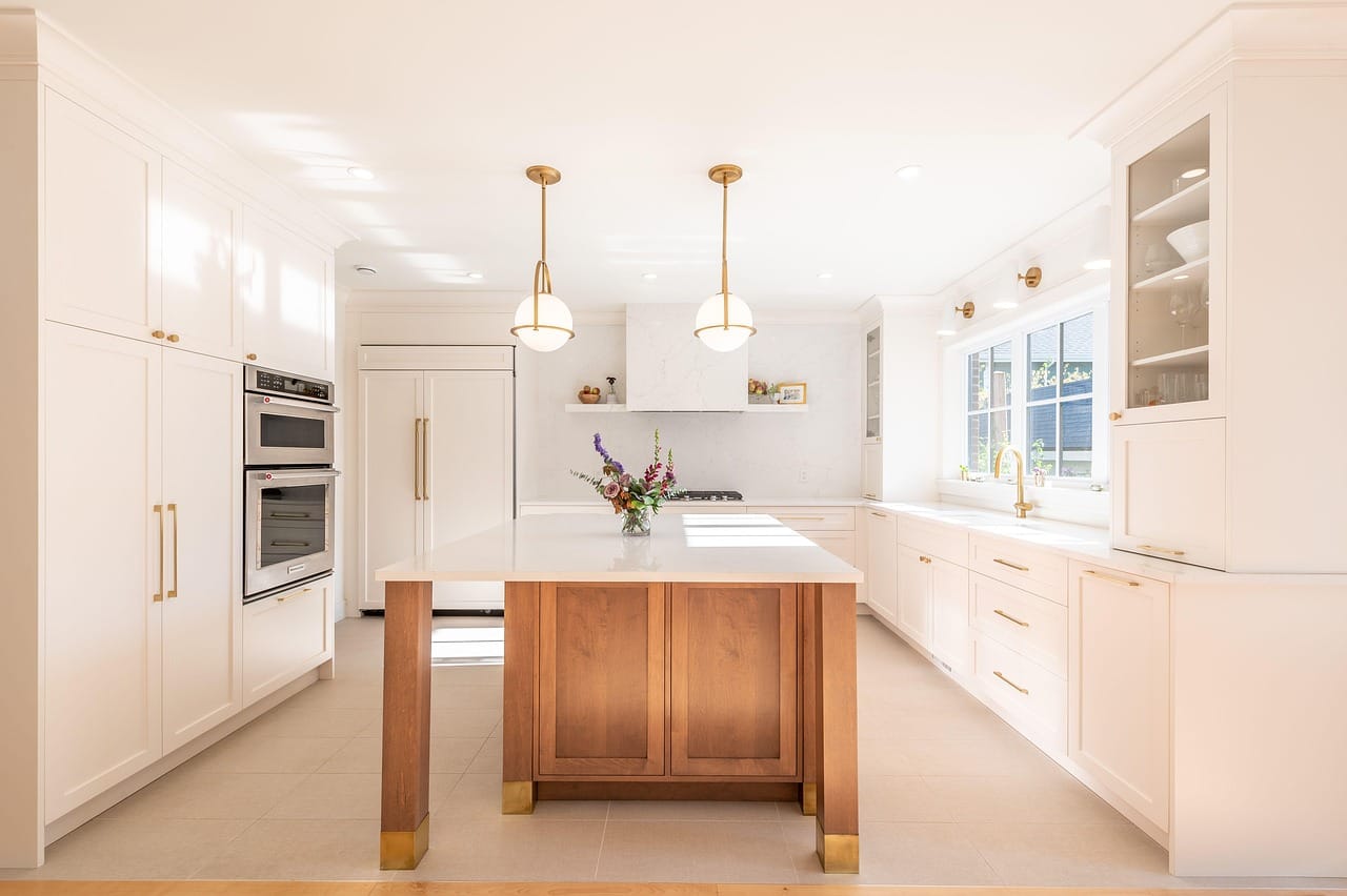 The kitchen we didn’t rip out